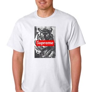 Supreme Rare Tiger Box Logo T-Shirt